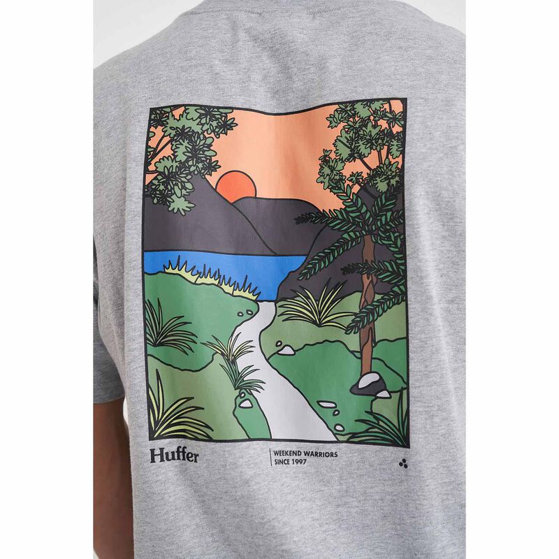 Huffer Sup Tee 190/Sunset image number 2
